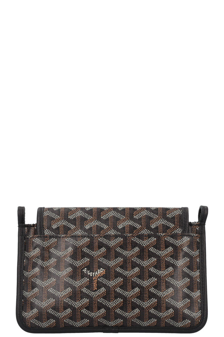 GOYARD Plumet Pocket Wallet Black Brown