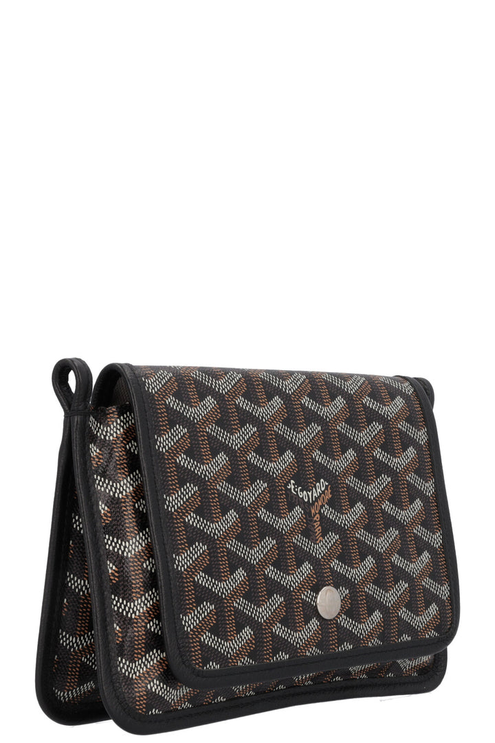 GOYARD Plumet Pocket Wallet Black Brown