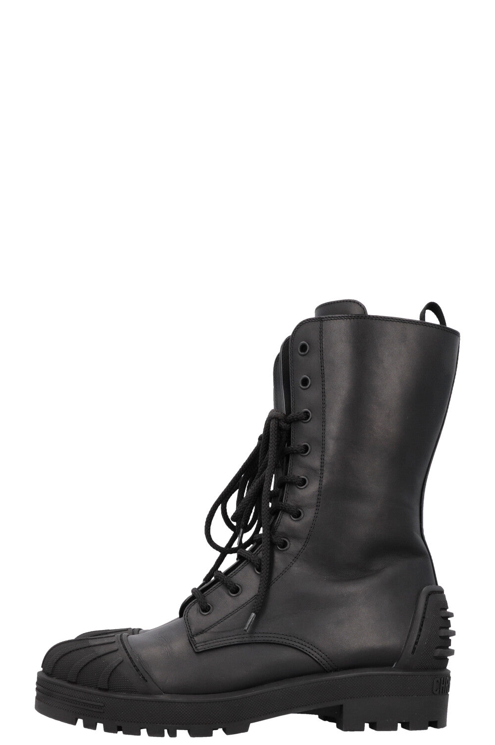 CHRISTIAN DIOR DiorIron Combat Boots Black
