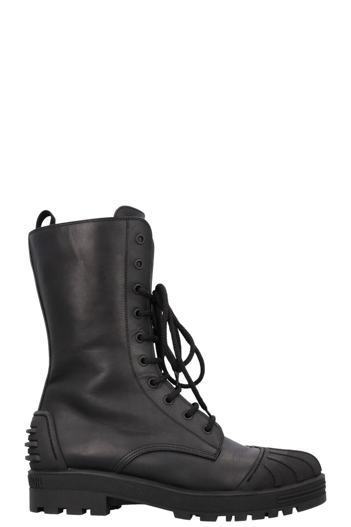 CHRISTIAN DIOR DiorIron Combat Boots Black