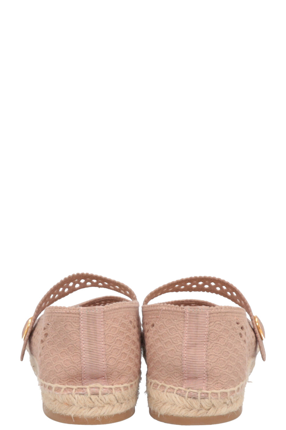 CHRISTIAN DIOR Mesh Mary Jane Nude