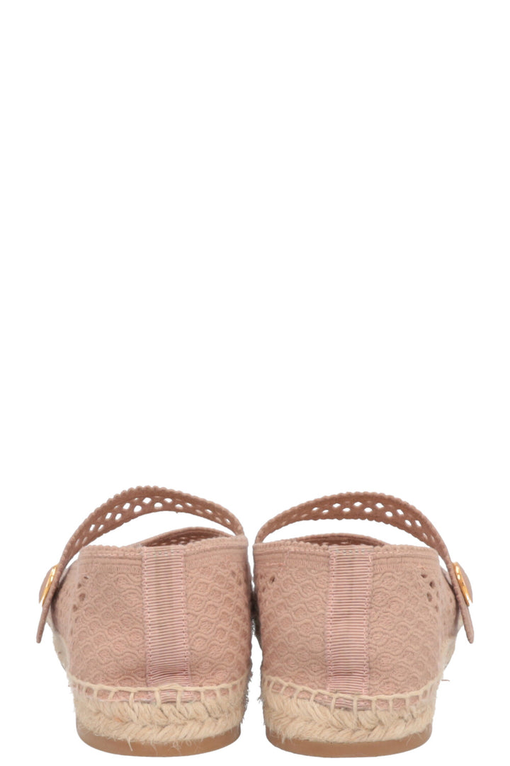 CHRISTIAN DIOR Mesh Mary Jane Nude