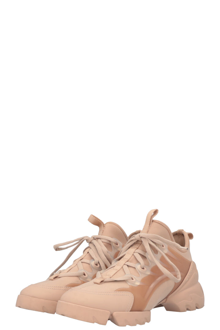 CHRISTIAN DIOR D-Connect Sneakers Nude