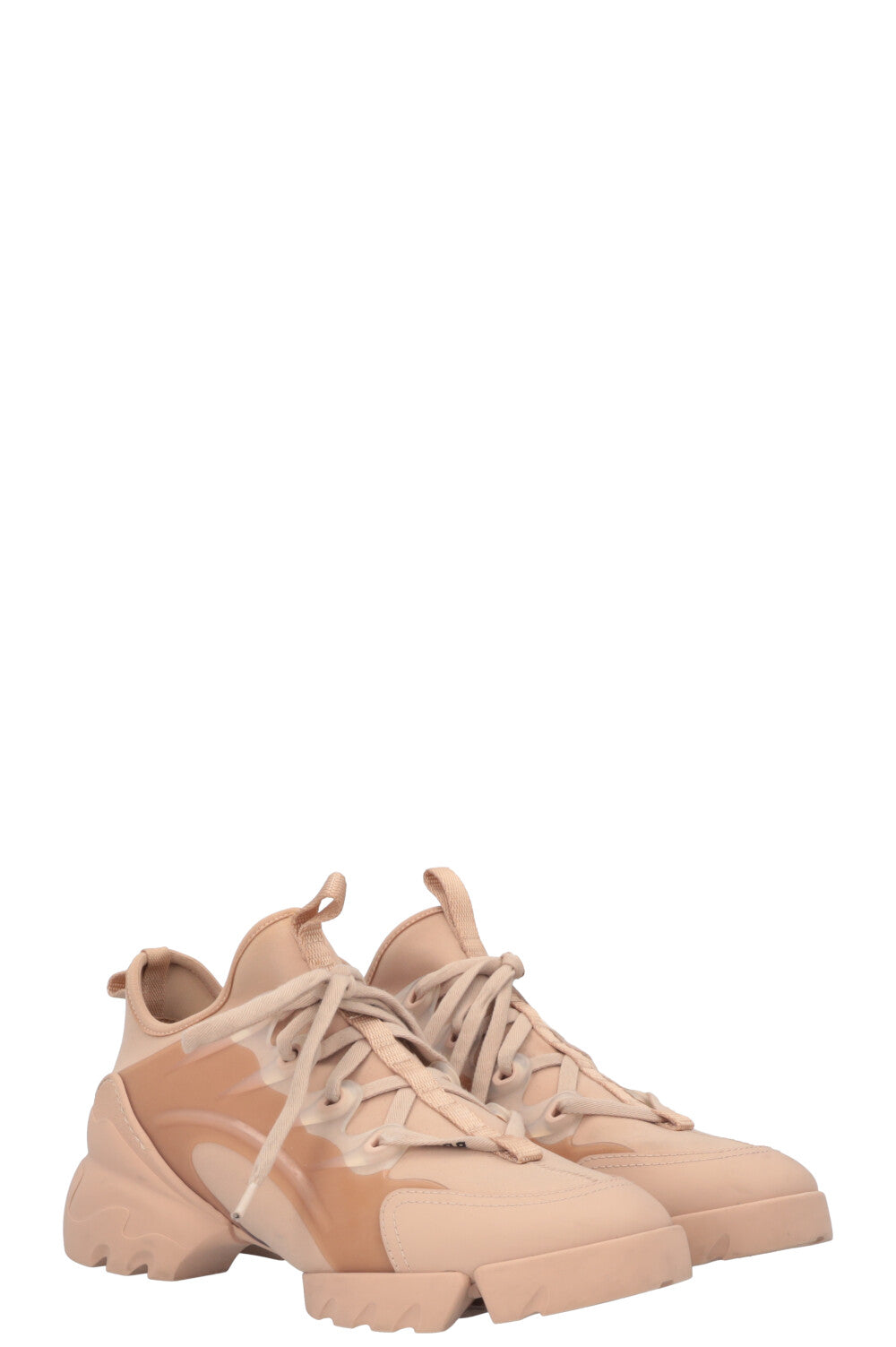 CHRISTIAN DIOR D-Connect Sneakers Nude