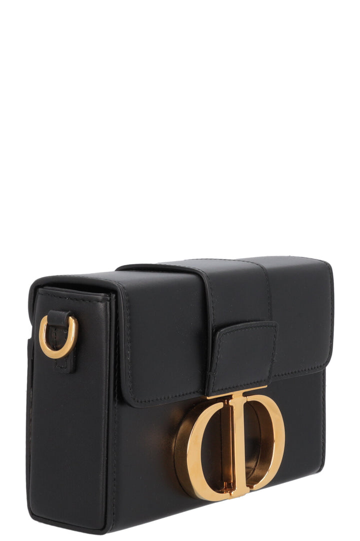 CHRISTIAN DIOR 30 Montaigne Box Bag Black