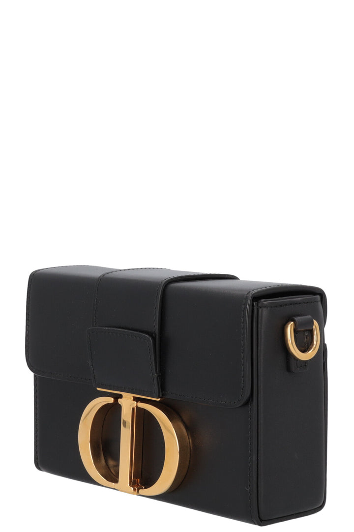 CHRISTIAN DIOR 30 Montaigne Box Bag Black