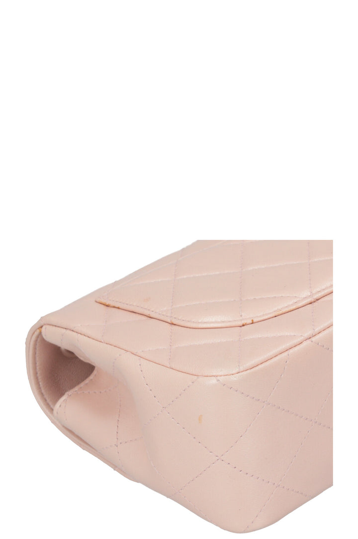 CHANEL Single Flap Bag Rose
