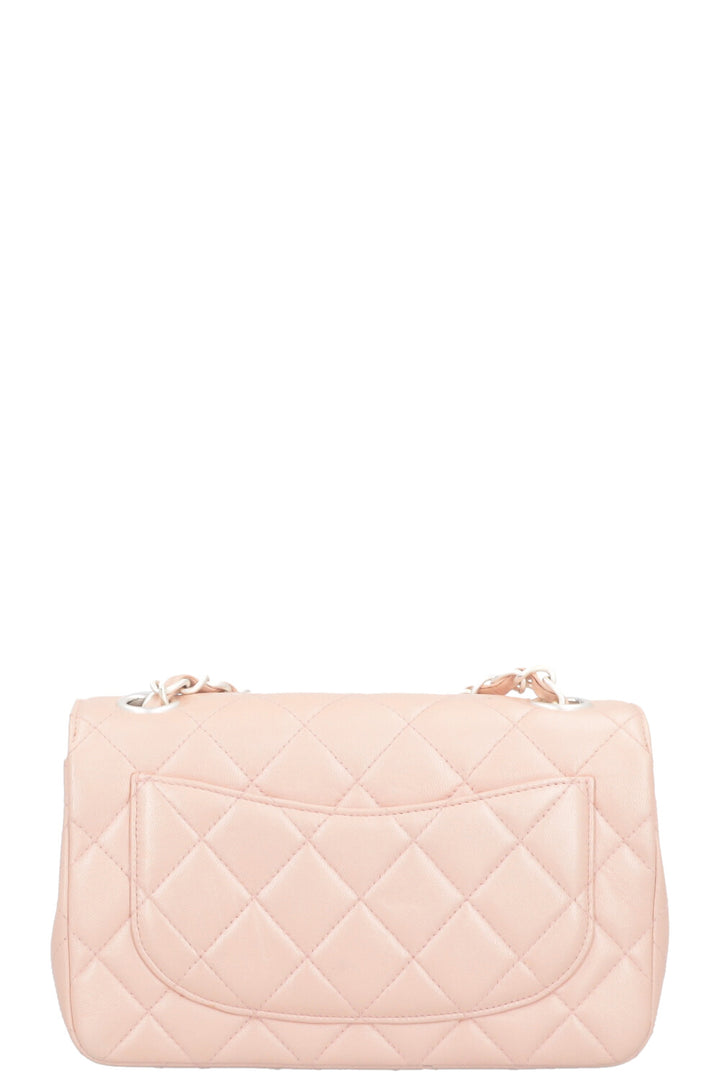 CHANEL Single Flap Bag Rose