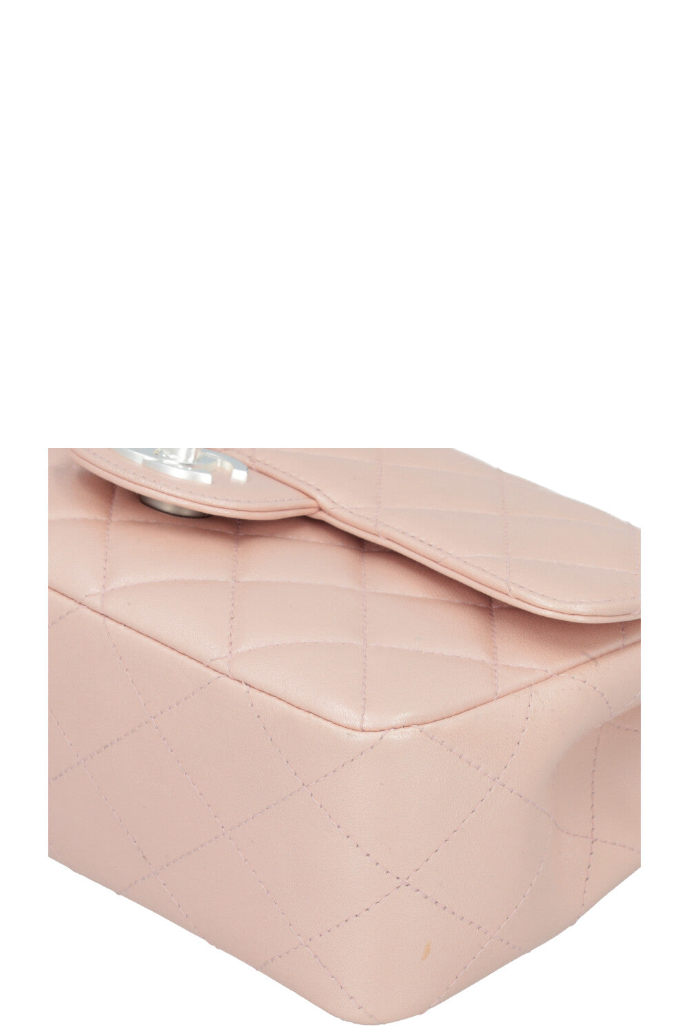CHANEL Single Flap Bag Rose