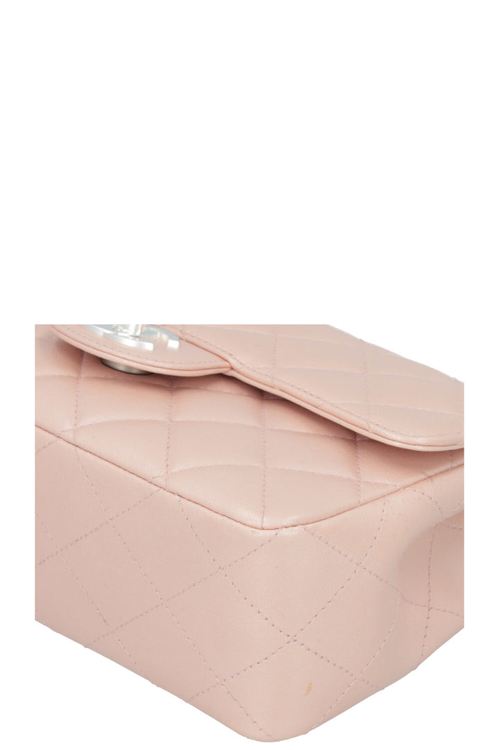 CHANEL Single Flap Bag Rose