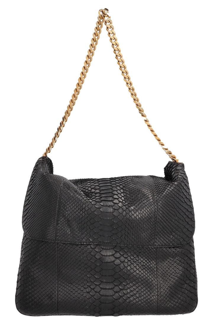 CELINE Hobo Python Black