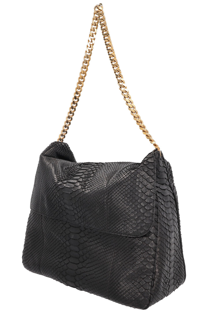 CELINE Hobo Python Black