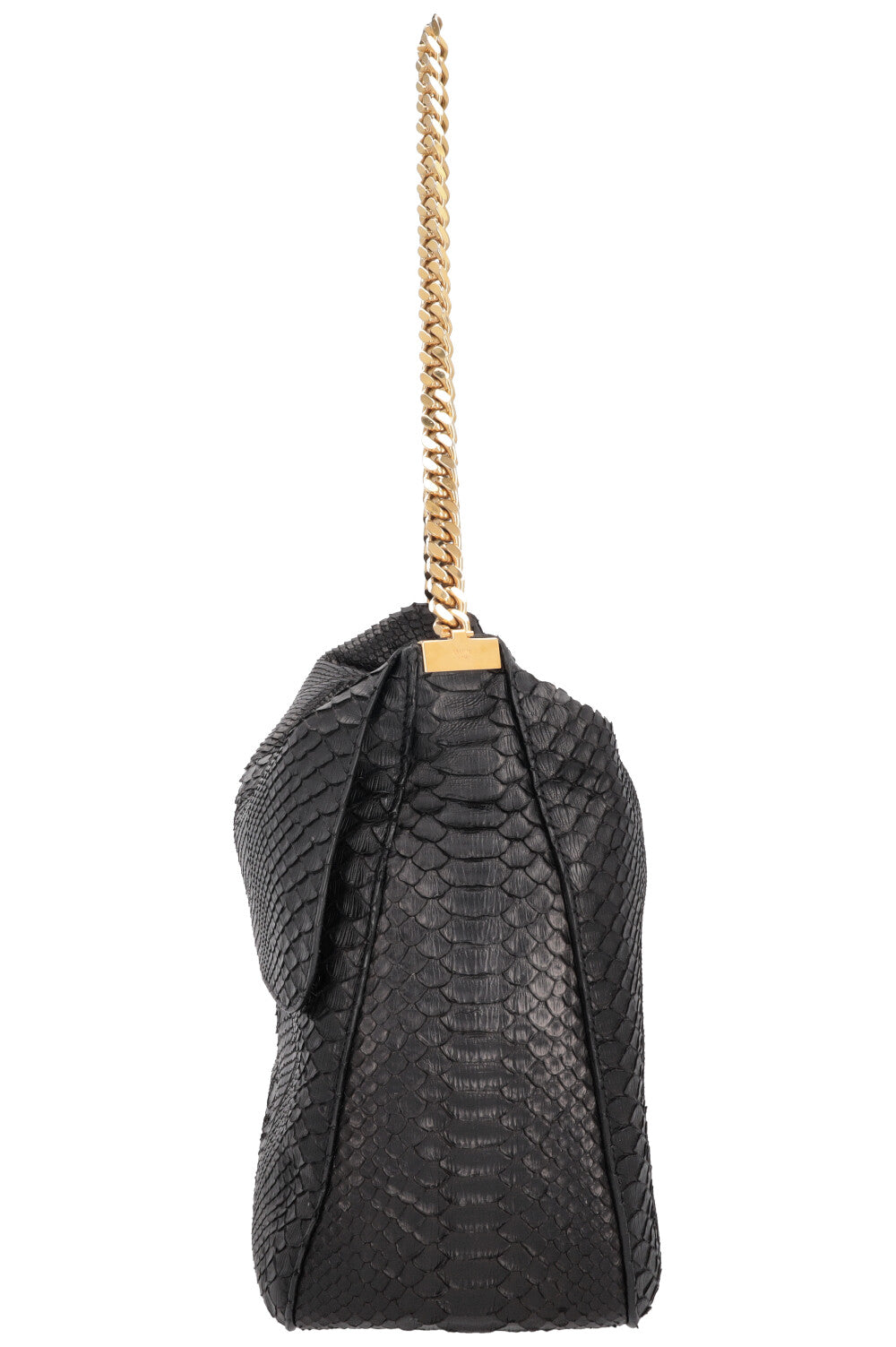 CELINE Hobo Python Black