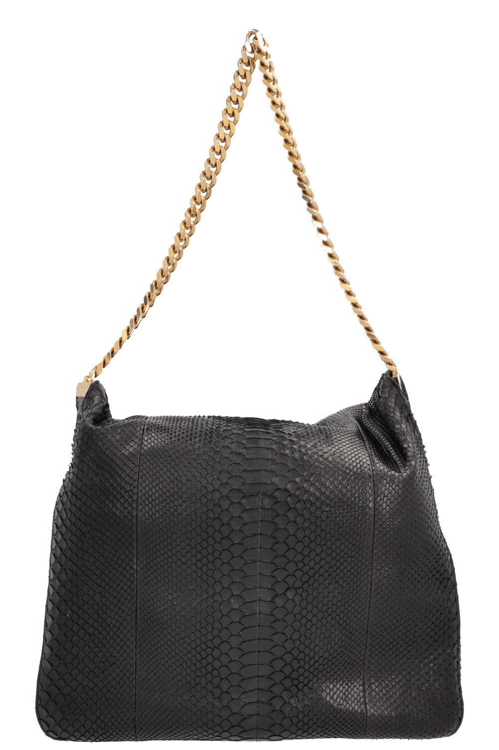 CELINE Hobo Python Black