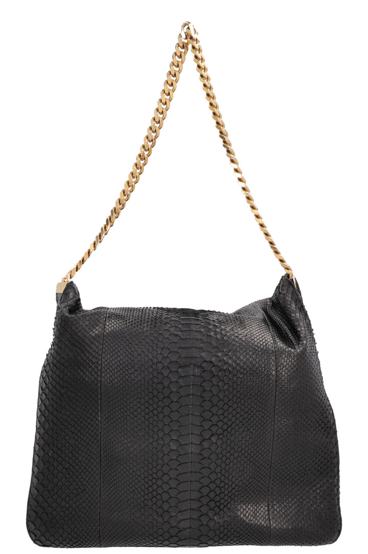 CELINE Hobo Python Black