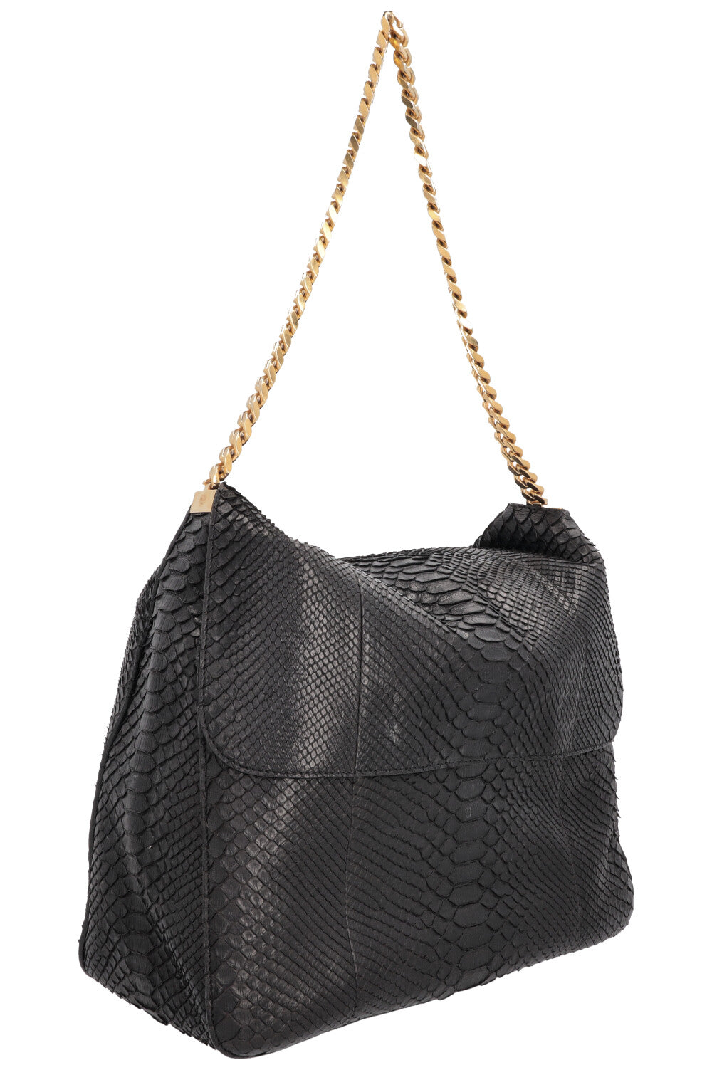 CELINE Hobo Python Black