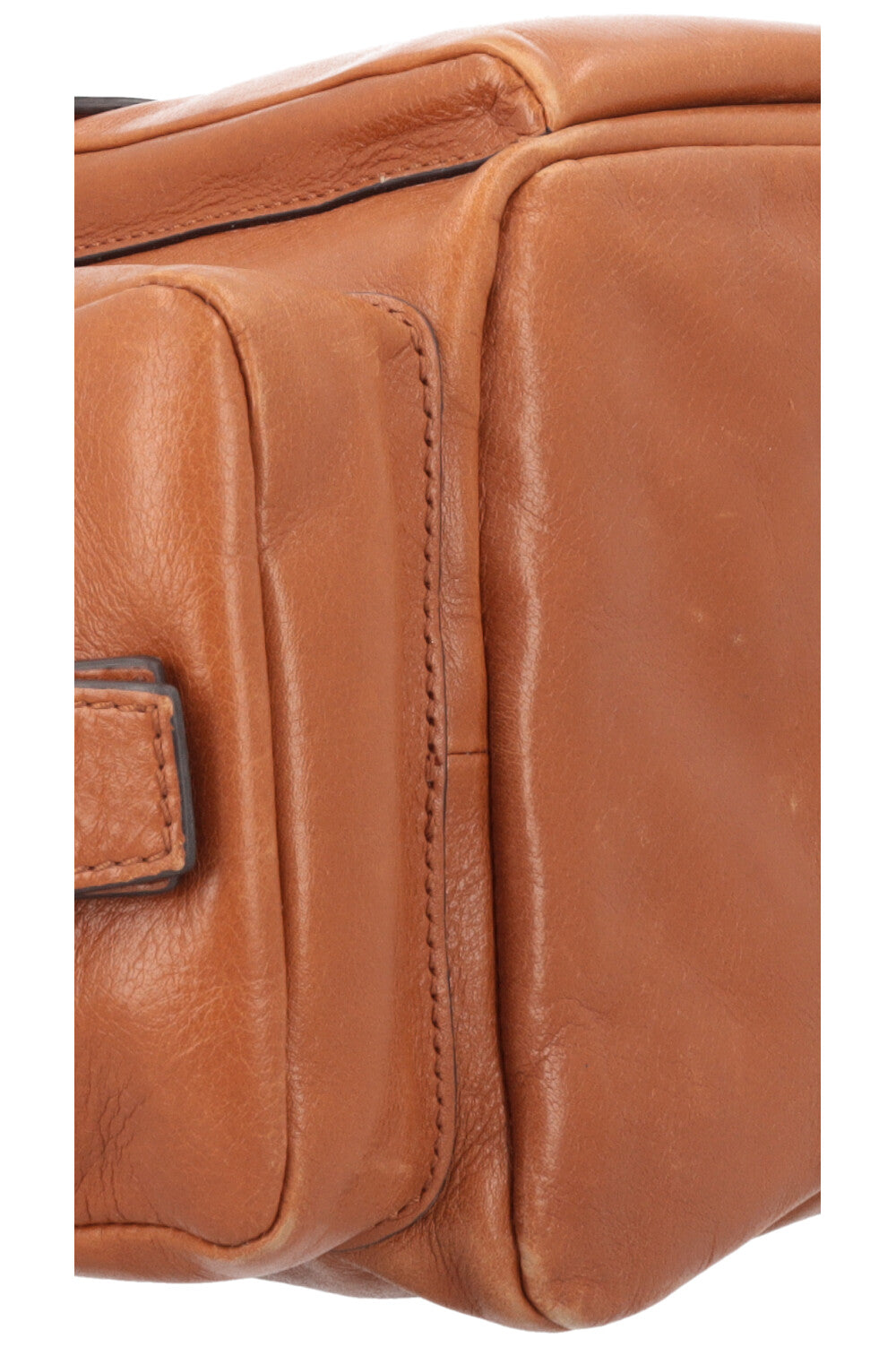 Sac photo moyen CHLOÉ en cuir marron argile