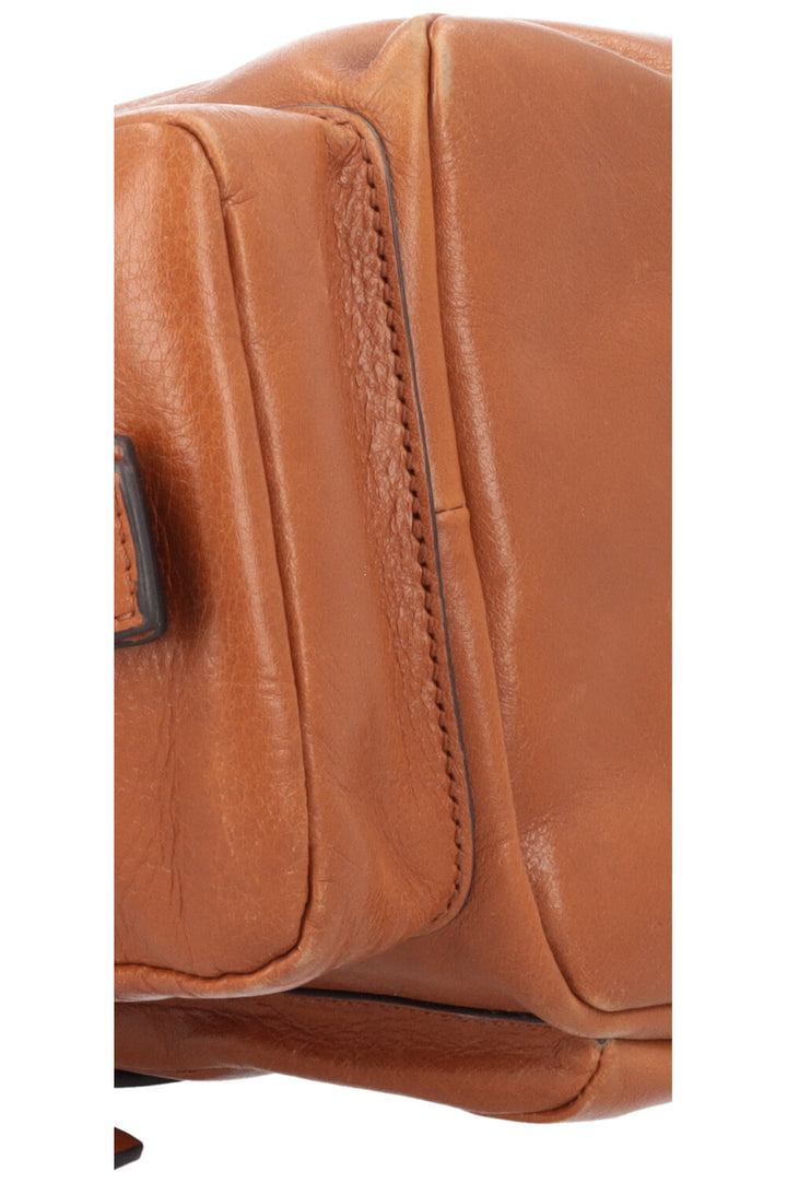 Sac photo moyen CHLOÉ en cuir marron argile