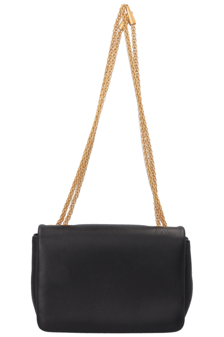 VALENTINO One Stud Chain Flap Bag Black