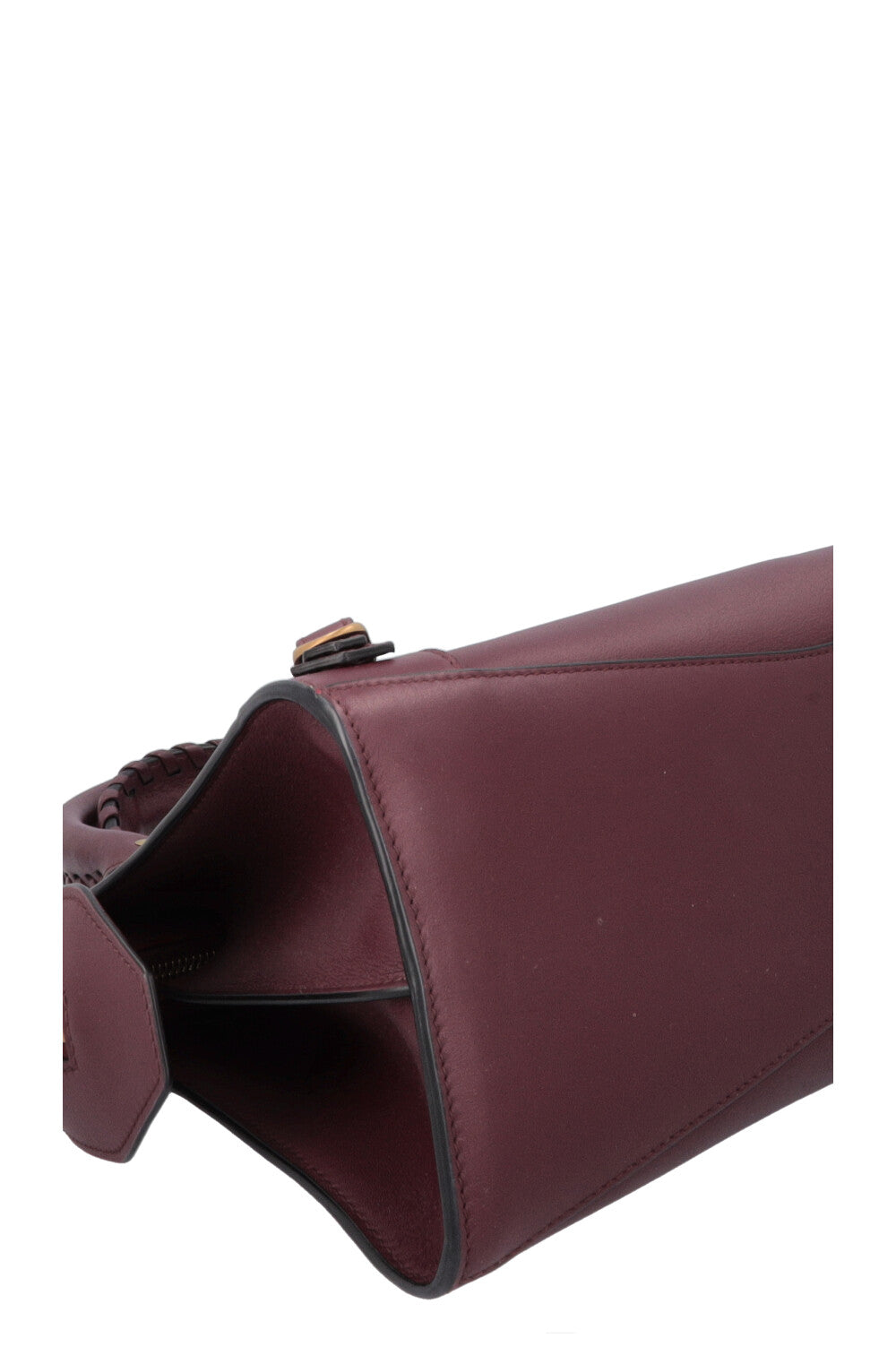 BALENCIAGA Classic Neo Bag Small Leather Burgundy