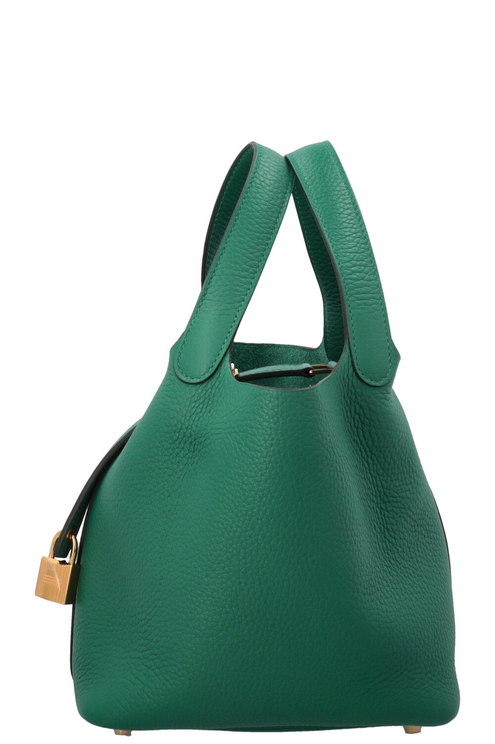 HERMÈS Sac Picotin Lock 18 Clémence Vert Vertigo