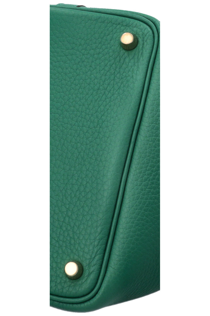 HERMÈS Sac Picotin Lock 18 Clémence Vert Vertigo