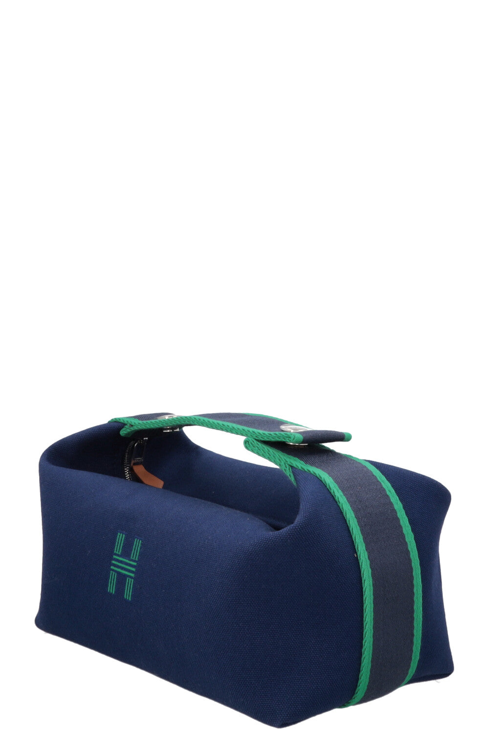 Étui HERMÈS Bride a Brac petit format en toile bleue