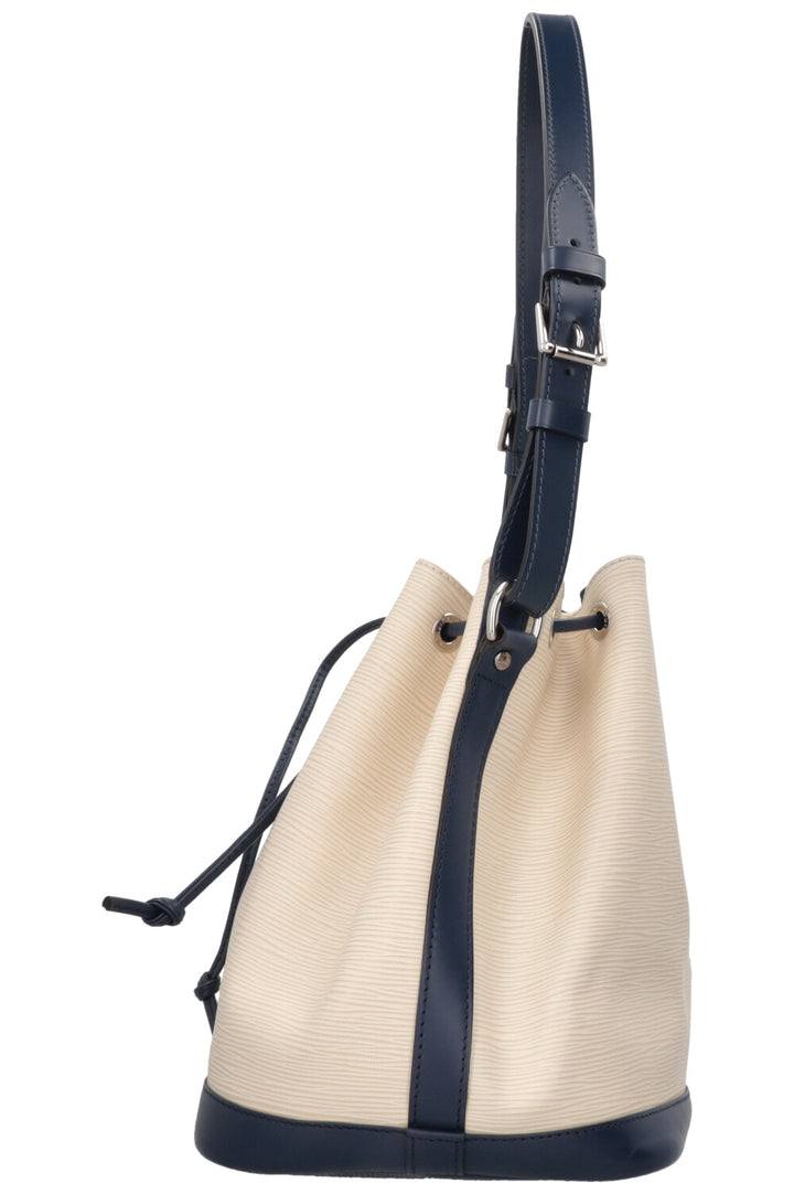 LOUIS VUITTON Petit Sac Noé Epi Cream Navy
