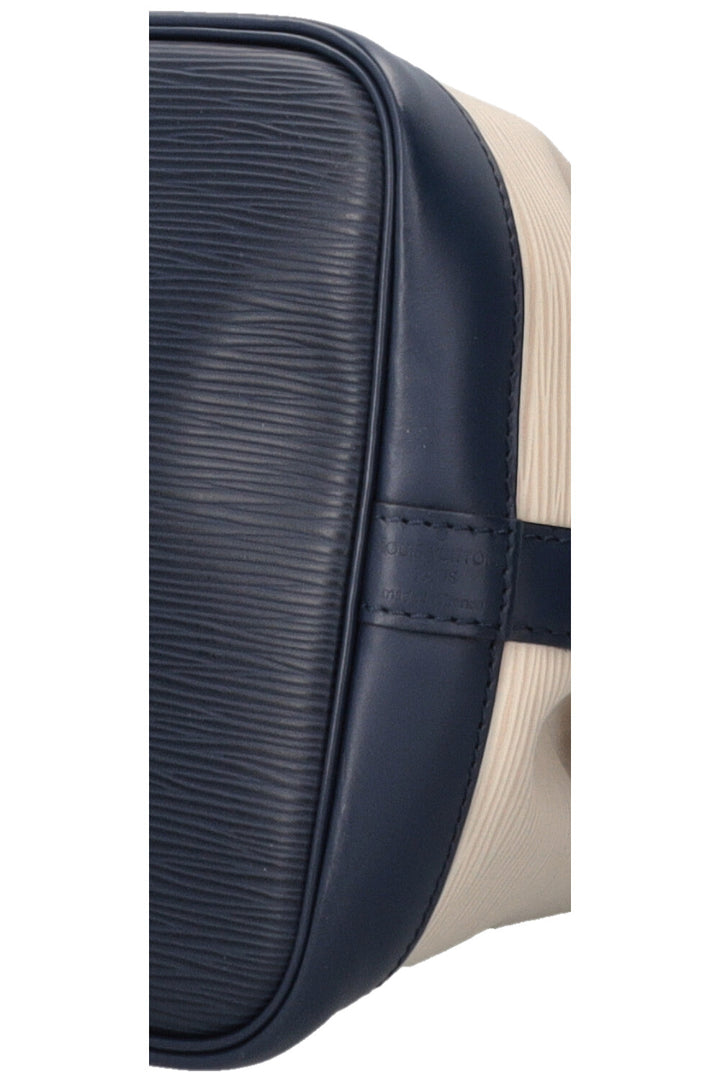 LOUIS VUITTON Petit Sac Noé Epi Cream Navy