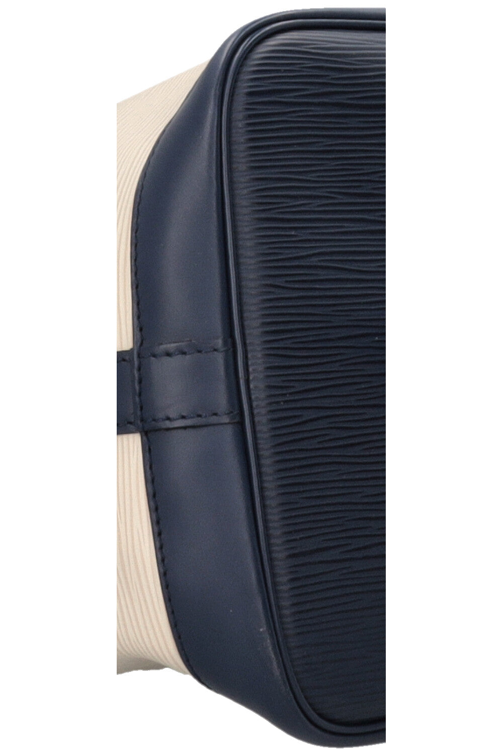 LOUIS VUITTON Petit Sac Noé Epi Cream Navy