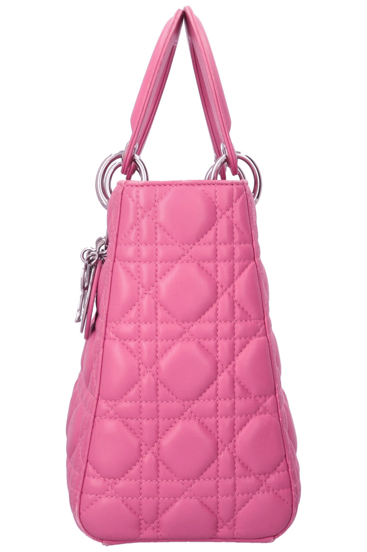 CHRISTIAN DIOR Medium Lady Dior Pink