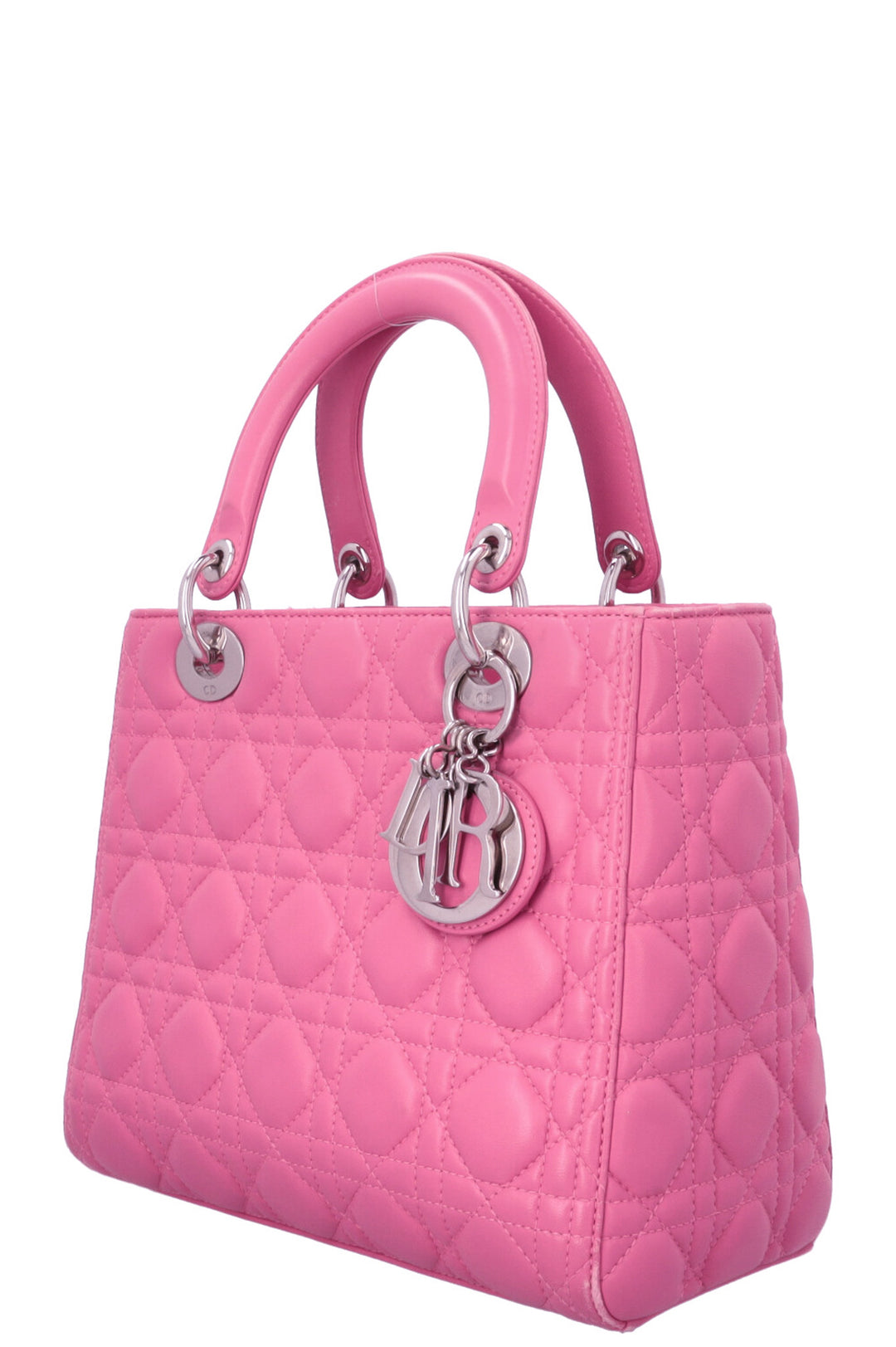 CHRISTIAN DIOR Medium Lady Dior Pink