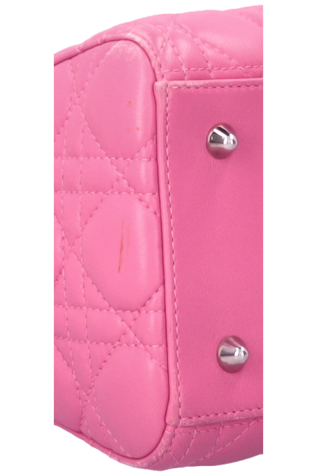 CHRISTIAN DIOR Medium Lady Dior Pink