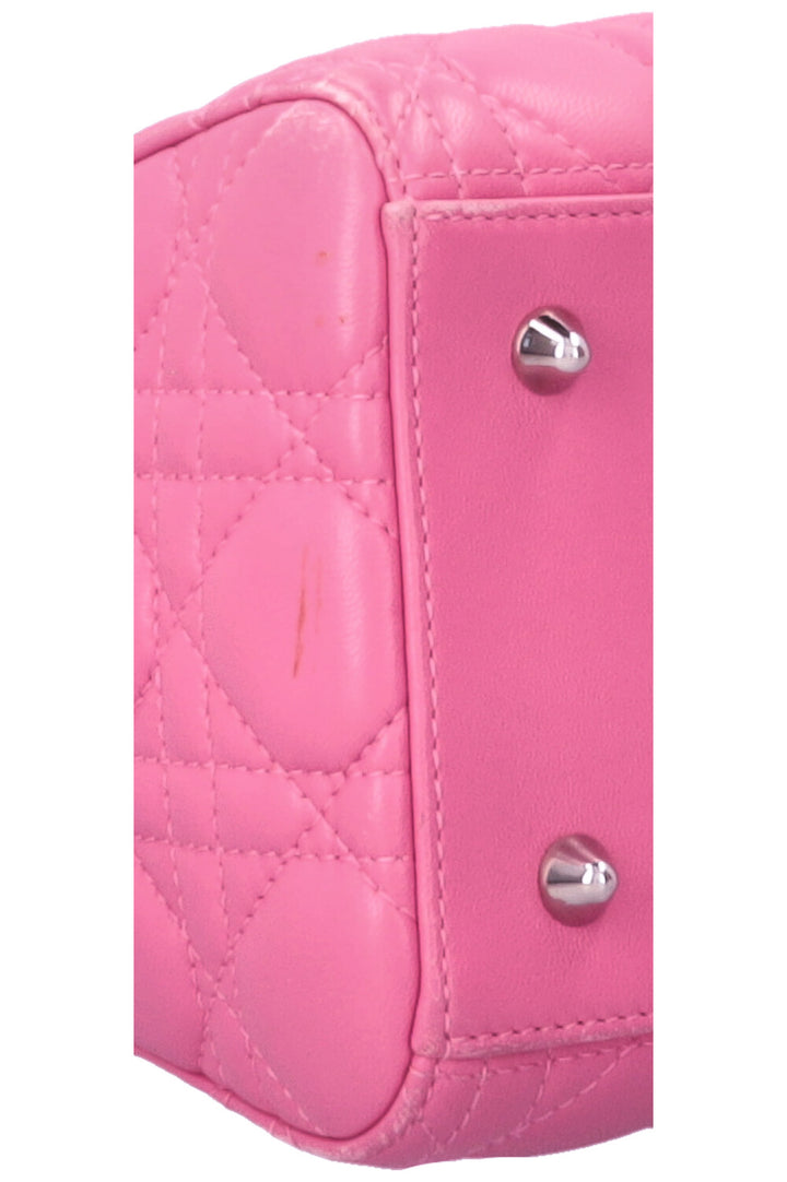 CHRISTIAN DIOR Medium Lady Dior Pink