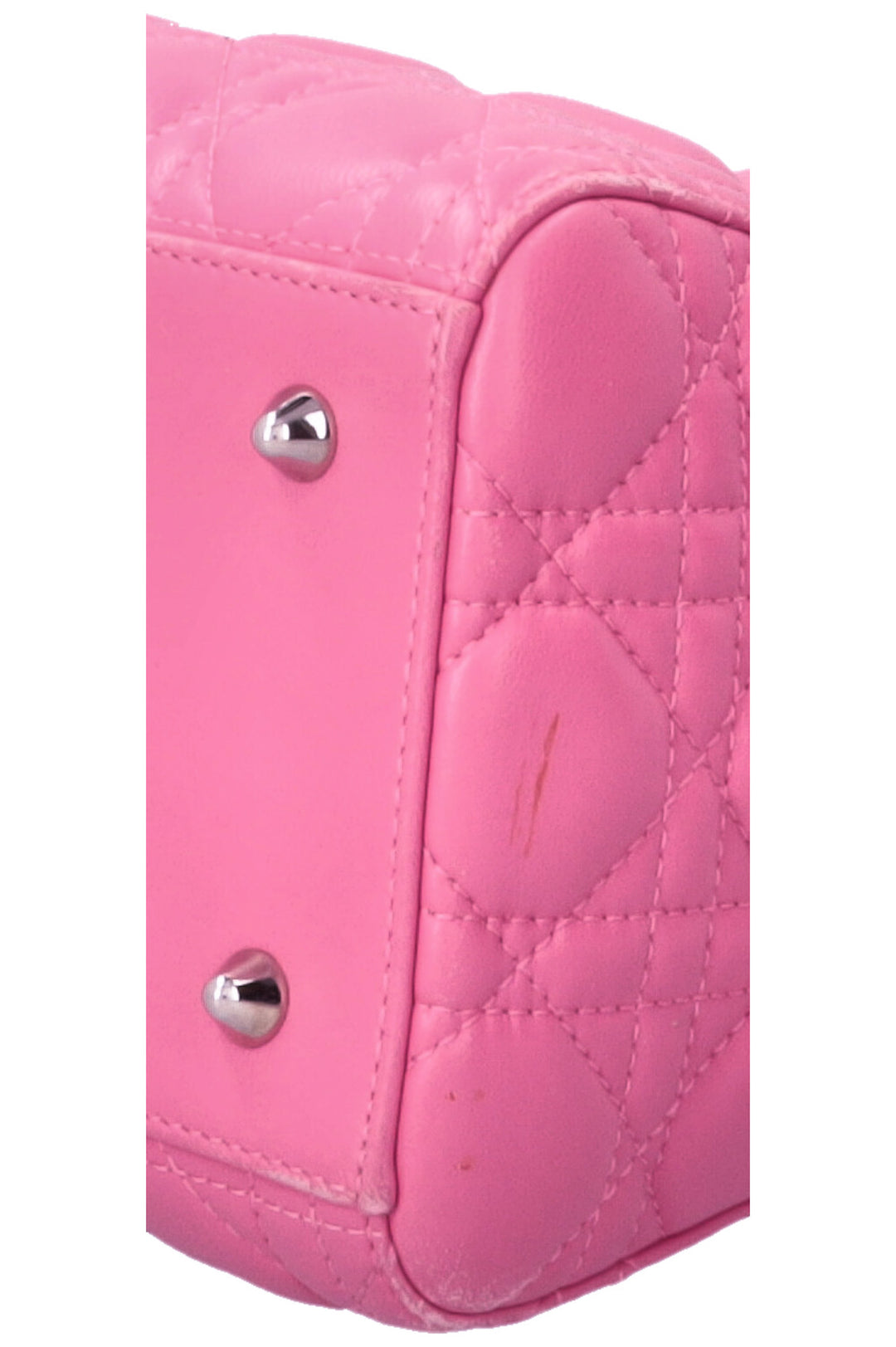 CHRISTIAN DIOR Medium Lady Dior Pink
