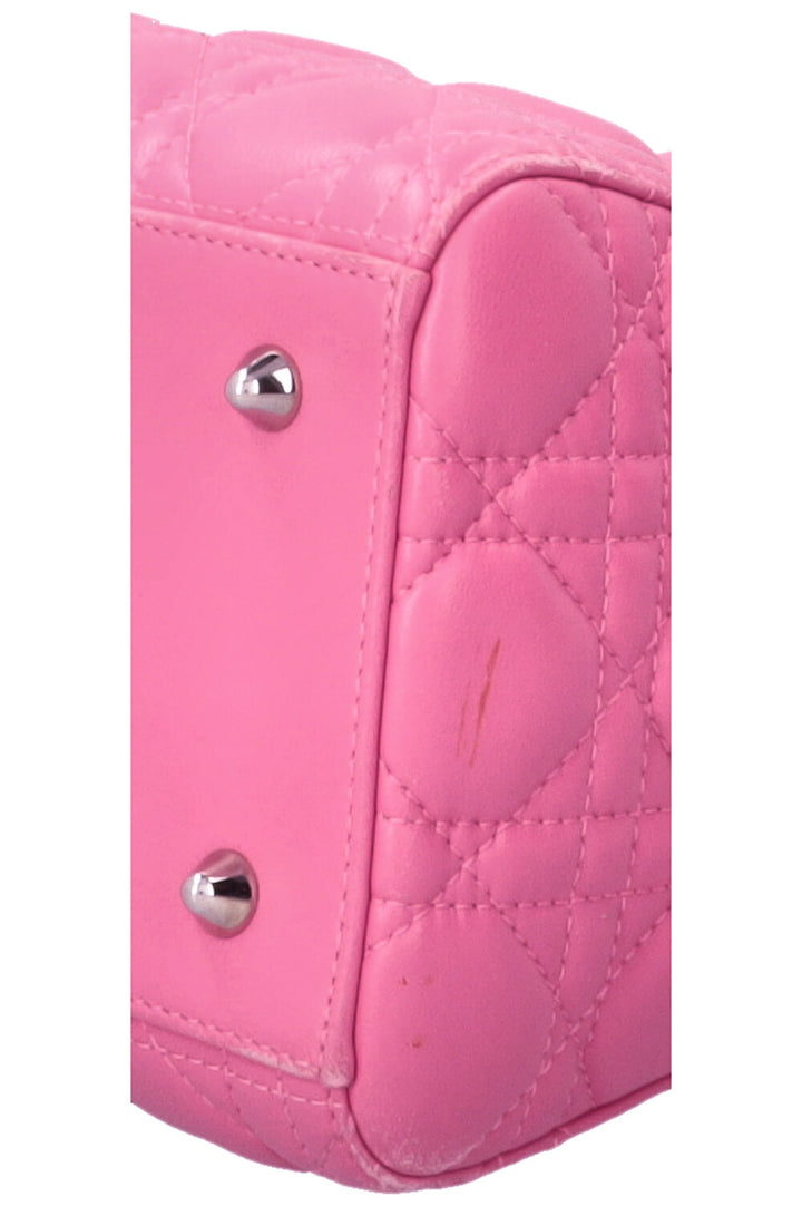 CHRISTIAN DIOR Medium Lady Dior Pink