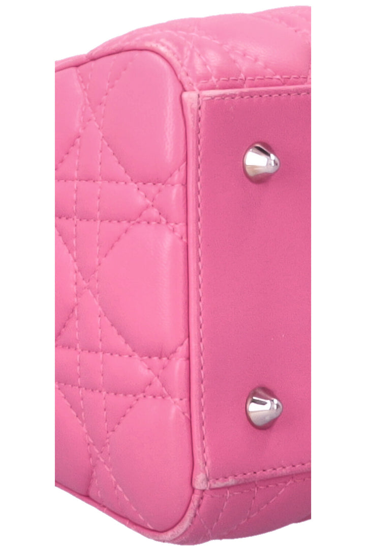 CHRISTIAN DIOR Medium Lady Dior Pink