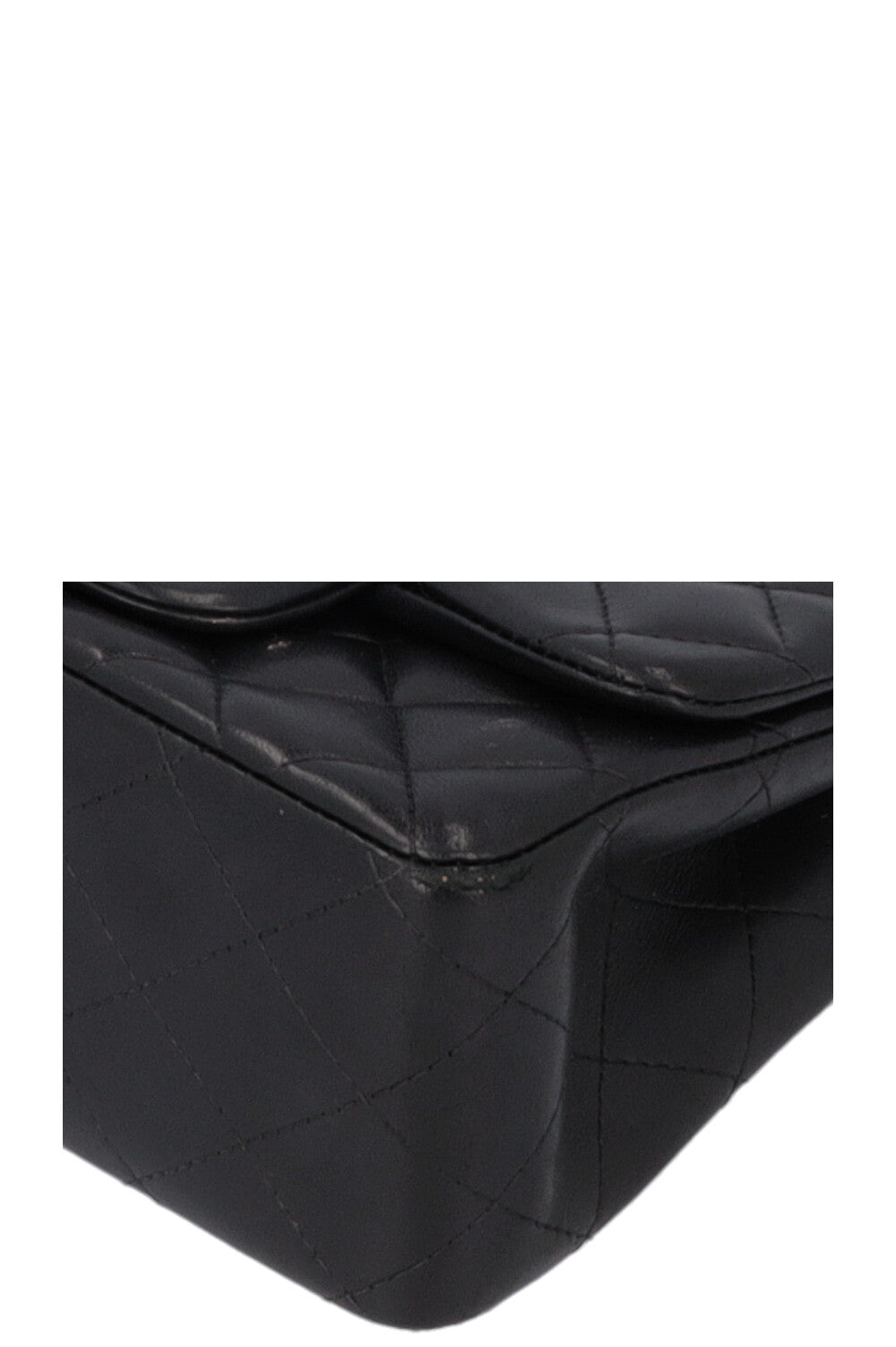 CHANEL Mini Square Flap Bag Black