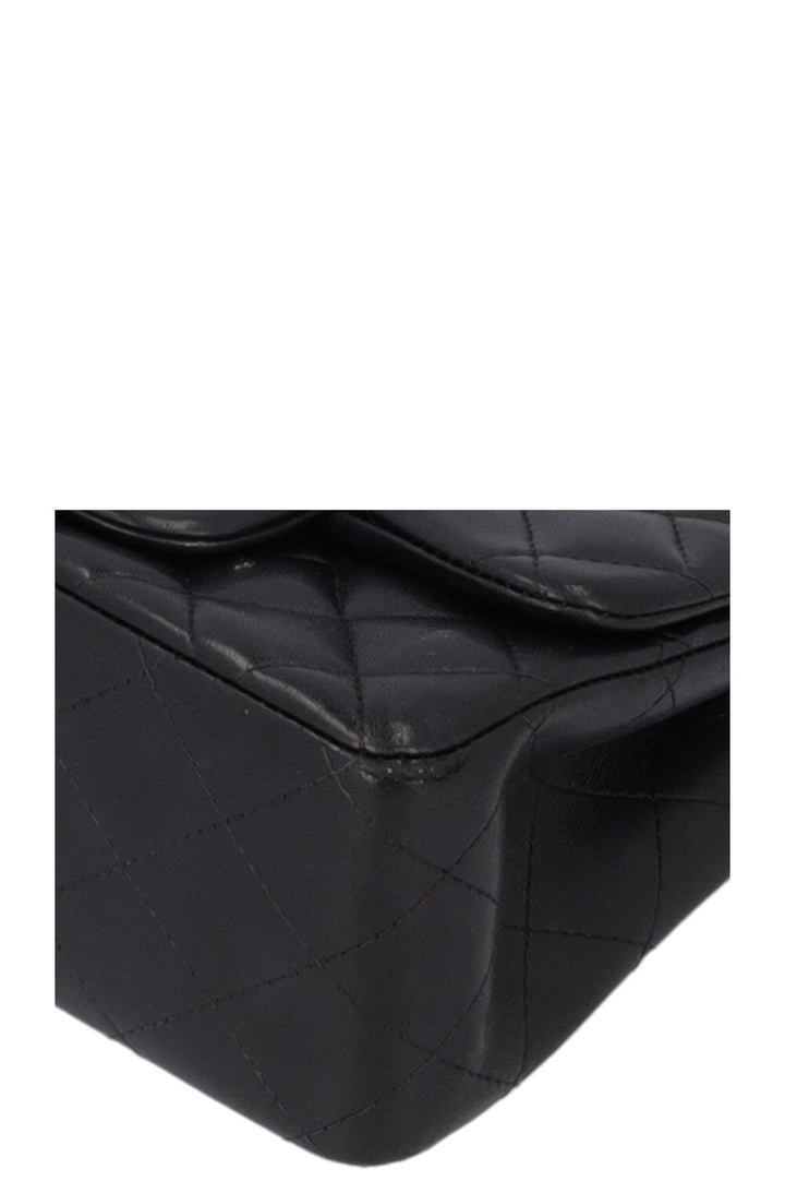 CHANEL Mini Square Flap Bag Black