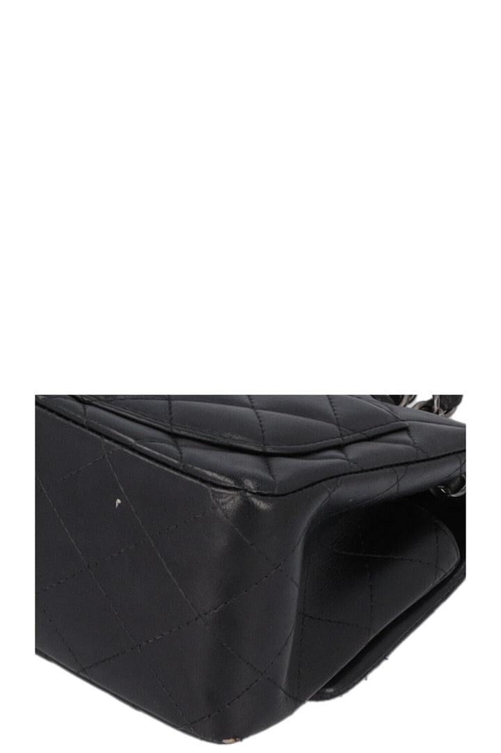 CHANEL Mini Square Flap Bag Black