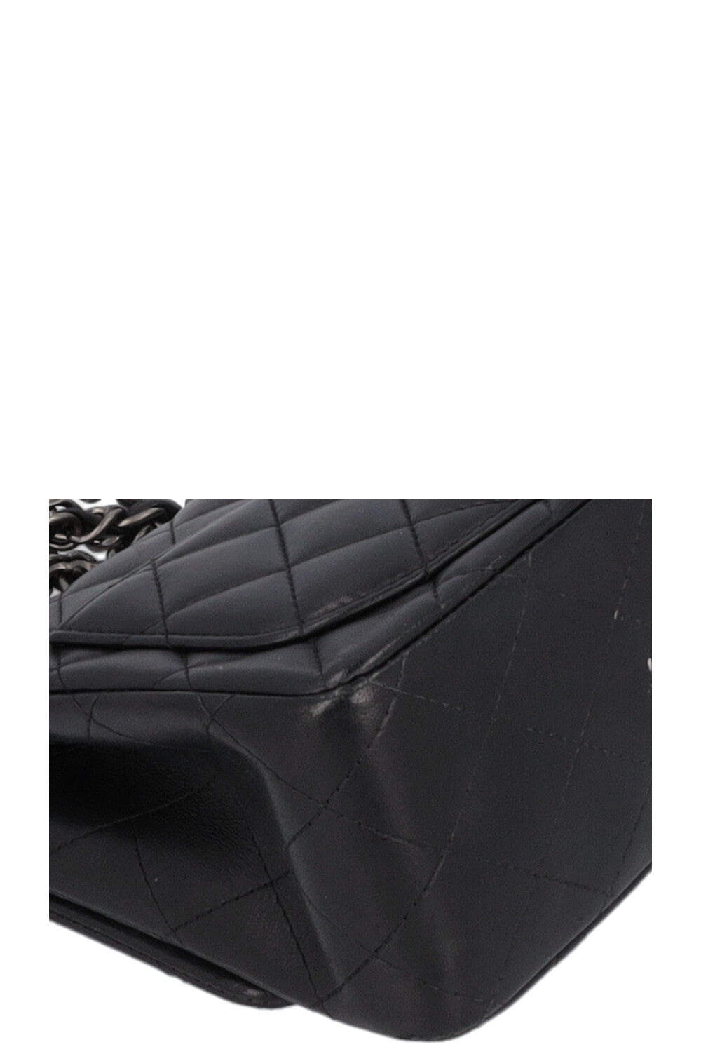 CHANEL Mini Square Flap Bag Black