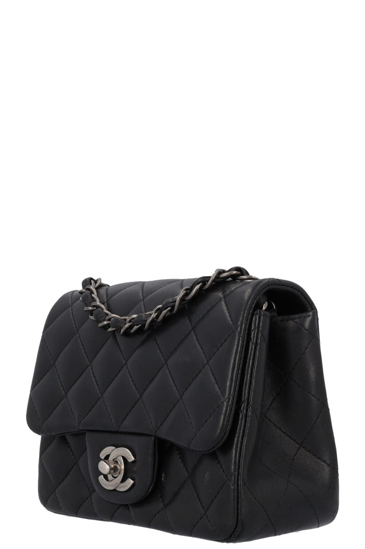 CHANEL Mini Square Flap Bag Black