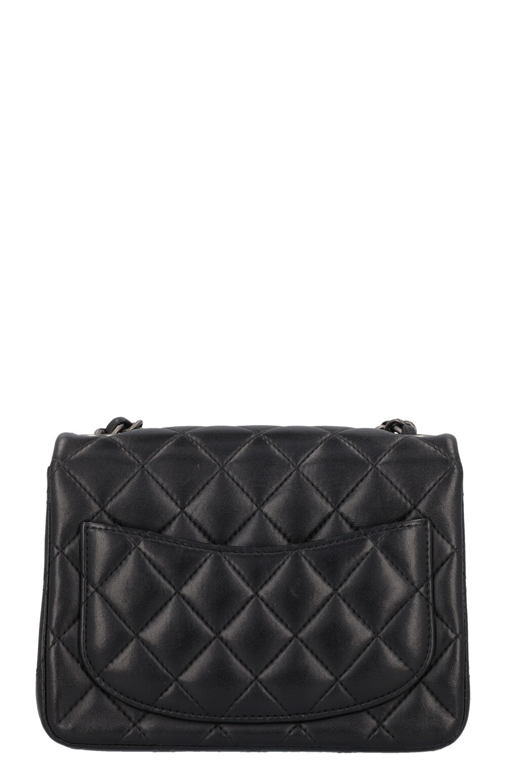 CHANEL Mini Square Flap Bag Black