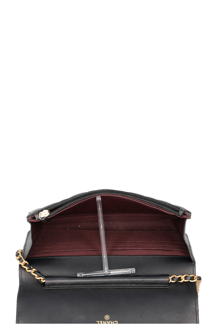 CHANEL Lucky Charm 2.55 WOC Black