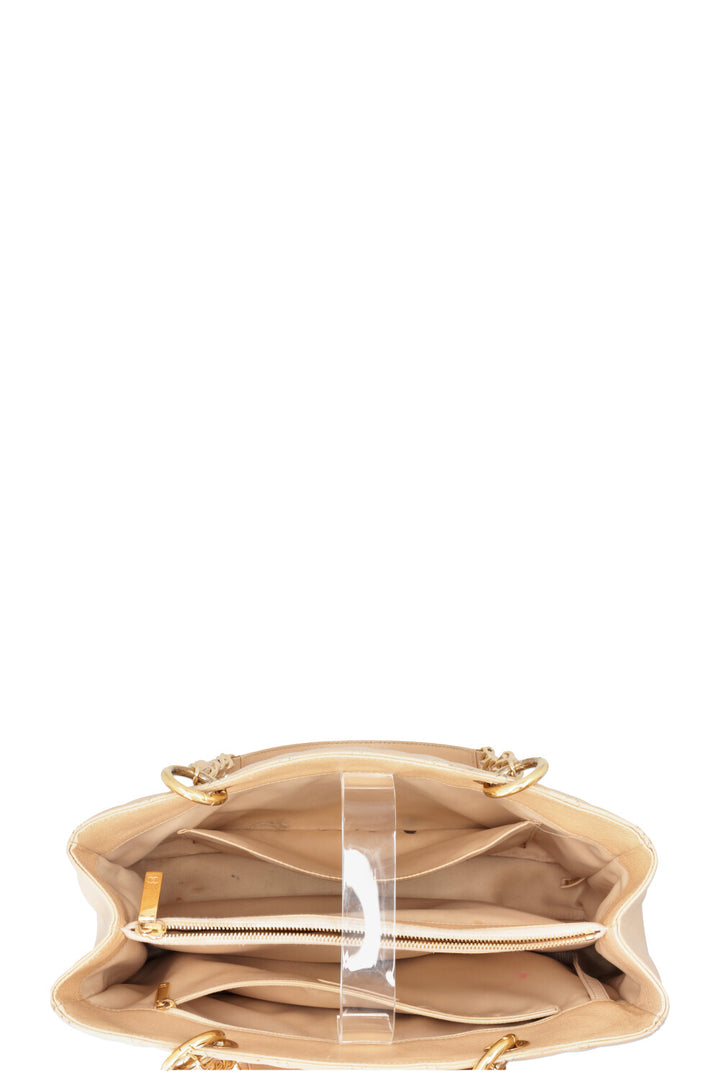 CHANEL GST Tote Bag Beige Caviar