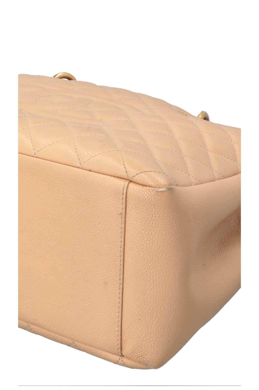 CHANEL GST Tote Bag Beige Caviar