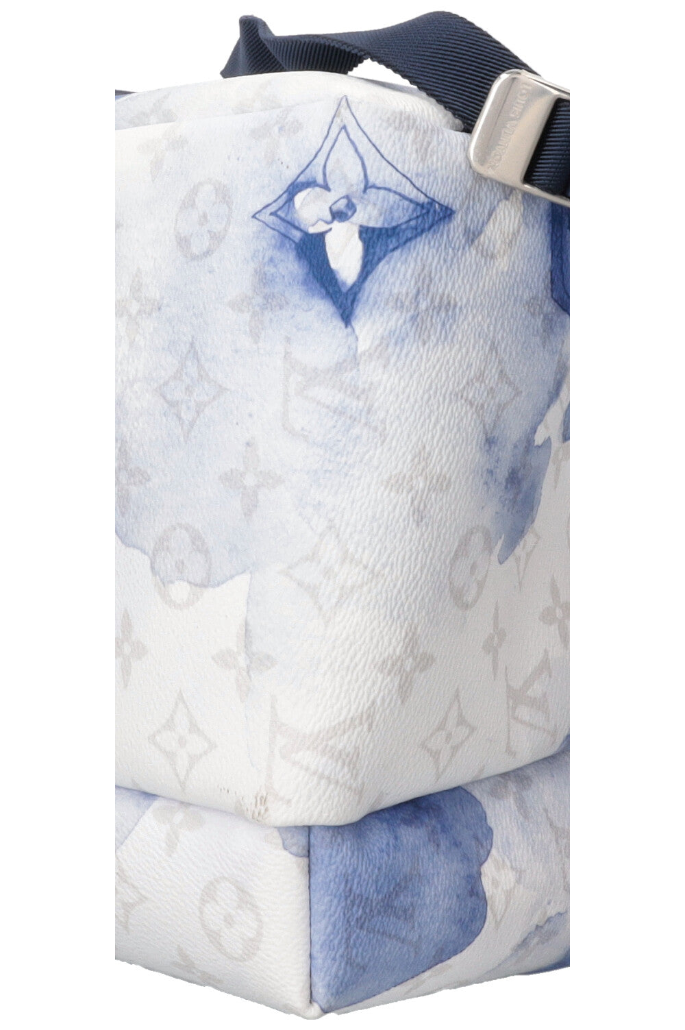 LOUIS VUITTON Sac à dos Discovery PM toile Monogram aquarelle bleue