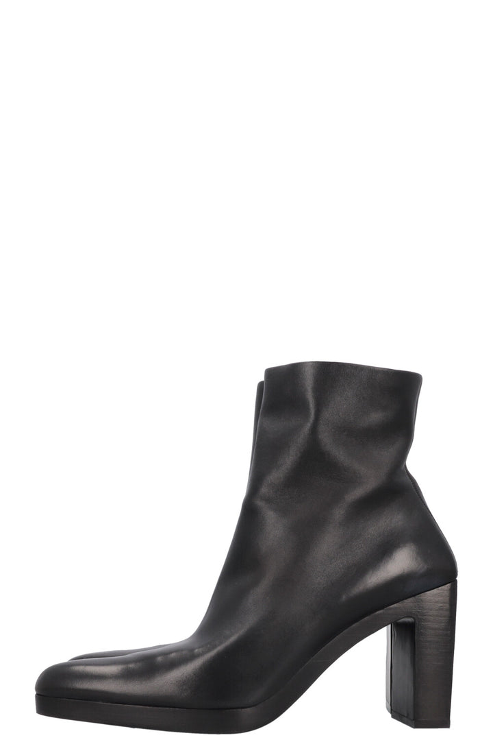 BALENCIAGA Ankle Boots Light Logo Black
