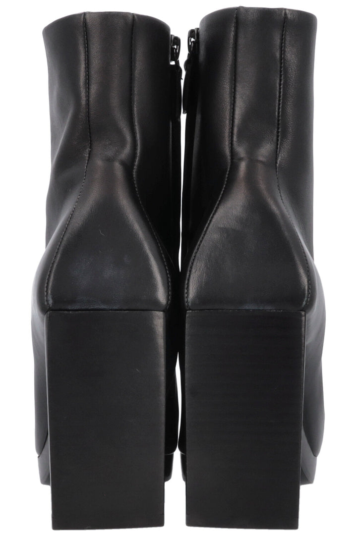 BALENCIAGA Ankle Boots Light Logo Black