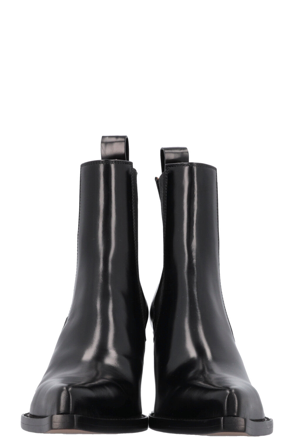 BOTTEGA VENETA Lean Boots Leather Black